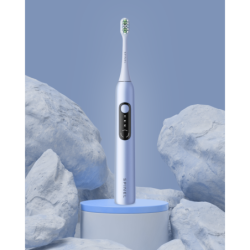 Szczoteczka SpinelCare SmileOn Blue + Końcówki do szczoteczki Spinel Care SmileON Białe 4 sztuki