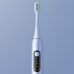 Szczoteczka SpinelCare SmileOn Blue + Końcówki do szczoteczki Spinel Care SmileON Białe 4 sztuki