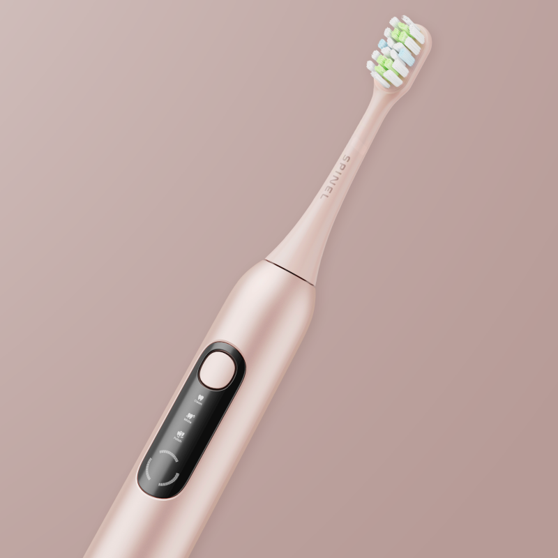 Szczoteczka SpinelCare SmileOn Pink + 2 białe końcówki SpinelCare