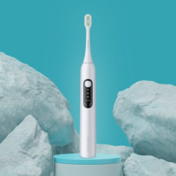 Szczoteczka SpinelCare SmileOn White + 4 białe końcówki