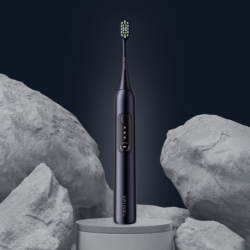 Szczoteczka SpinelCare SmileOn PRO Black + 2 białe końcówki