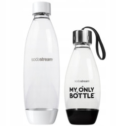 Saturator SodaStream Terra White + 1 butelka 1l, MOB Black + Bolero