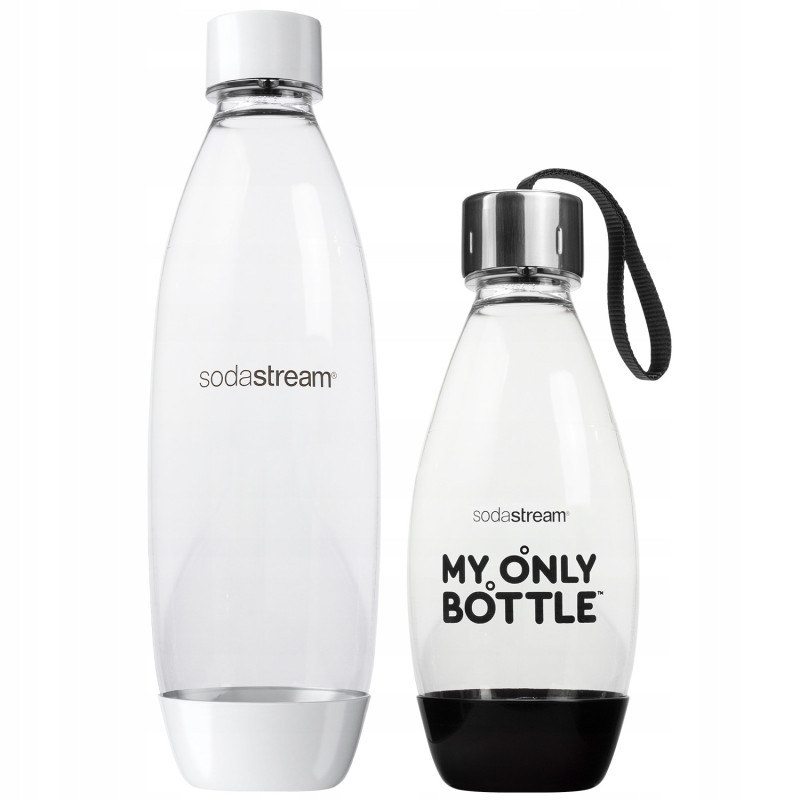 Saturator SodaStream Terra White + 1 butelka 1l, MOB Black + Bolero