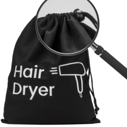 Worek na suszarkę 30x40cm PREMIUM BLACK