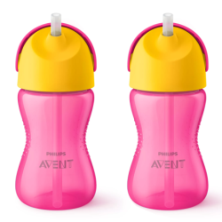 2x Butelka Philips Avent SCF798/02 12m+ pink-yellow