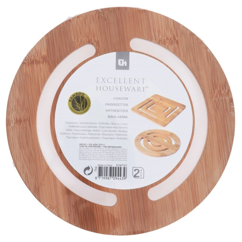 Drewniana podstawka pod garnek 20cm (okrągła)