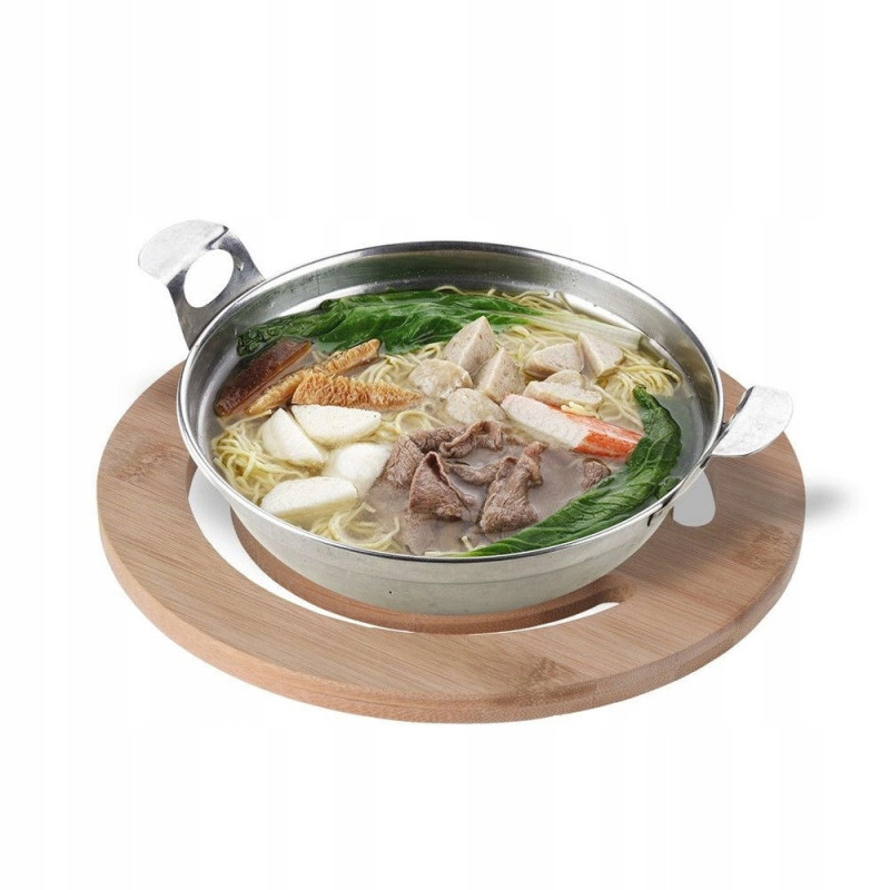 Drewniana podstawka pod garnek 20cm (okrągła)