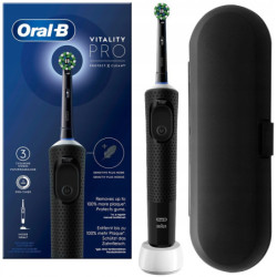 Oral-B Vitality Pro D103 Protect X Clean (Cross Action Black) + etui czarne