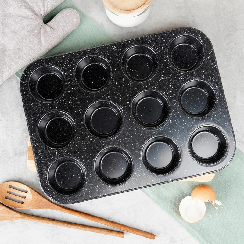 Granitowa forma do muffinek 35x26,5x3cm