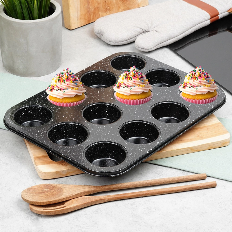 Granitowa forma do muffinek 35x26,5x3cm