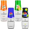 4x Syrop do SodaStream 440ml - Pepsi, Mirinda, 7up, Pepsi MAX Limonka