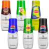 6x Syrop do SodaStream 440ml -  Pepsi, Pepsi Max Bez Cukru, 7UP,  Schwip Schwap Bez Cukru, Lipton Ice Tea Zielona Herbata z cytr