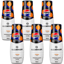 6x Syrop do SodaStream Pepsi Max Mango 440ml