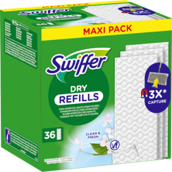 Swiffer DRY Suche wkłady do mopa 36 szt.