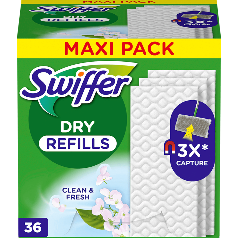 Swiffer DRY Suche wkłady do mopa 36 szt.