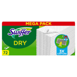 Swiffer DRY REFILLS Wkład do mopa płaski 72szt.