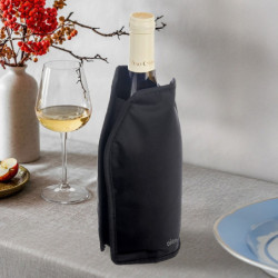 Pokrowiec chłodzący na butelkę czarny
