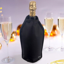 Pokrowiec chłodzący na butelkę czarny