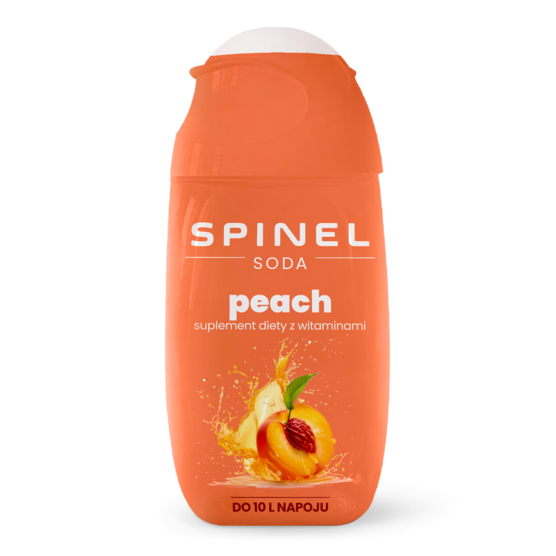 Syrop SPINEL SODA WITH VITAMINS PEACH 65ml