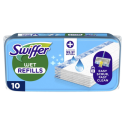 2x Swiffer WET ANTIBACTERIAL REFILLS Wilgotne ściereczki do podłogi 10szt.