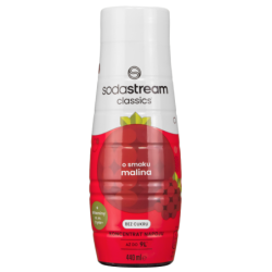 Syrop do SodaStream Malina bez cukru 440ml
