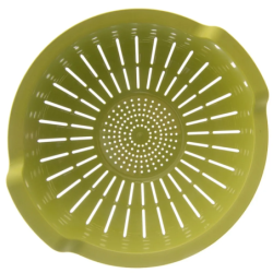 Cedzak kuchenny z miską ELA 3L Zielony