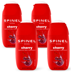 4x Syrop SPINEL SODA WITH VITAMINS CHERRY 65ml