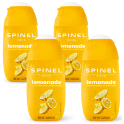 4x Syrop SPINEL SODA WITH VITAMINS LEMONADE 65ml