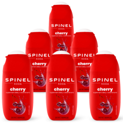 6x Syrop SPINEL SODA WITH VITAMINS CHERRY 65ml