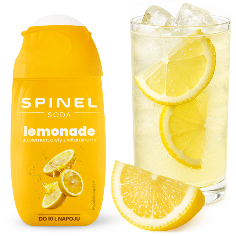 6x Syrop SPINEL SODA WITH VITAMINS LEMONADE 65ml
