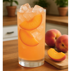 6x Syrop SPINEL SODA WITH VITAMINS PEACH 65ml