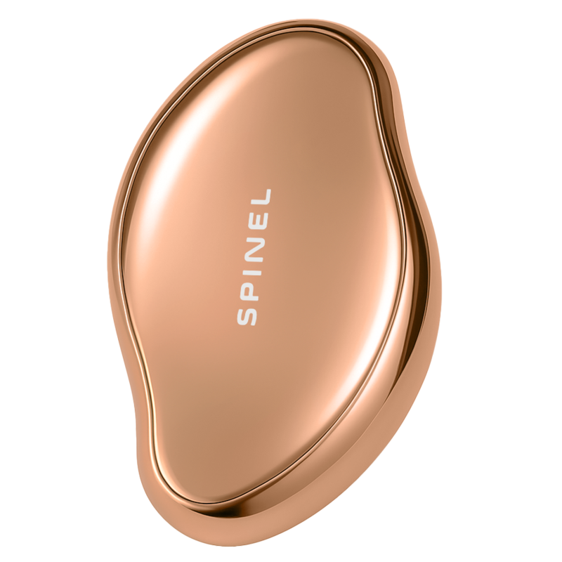 Szklana tarka Spinel Rosegold