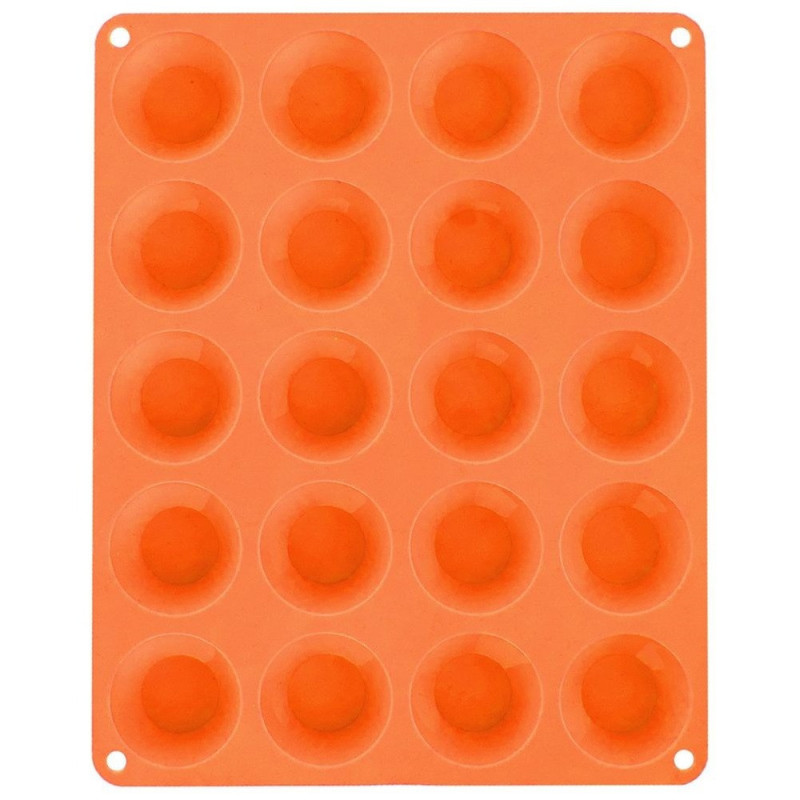 Forma do muffinek  SILLINIE POMARAŃCZOWA 20 SZTUK