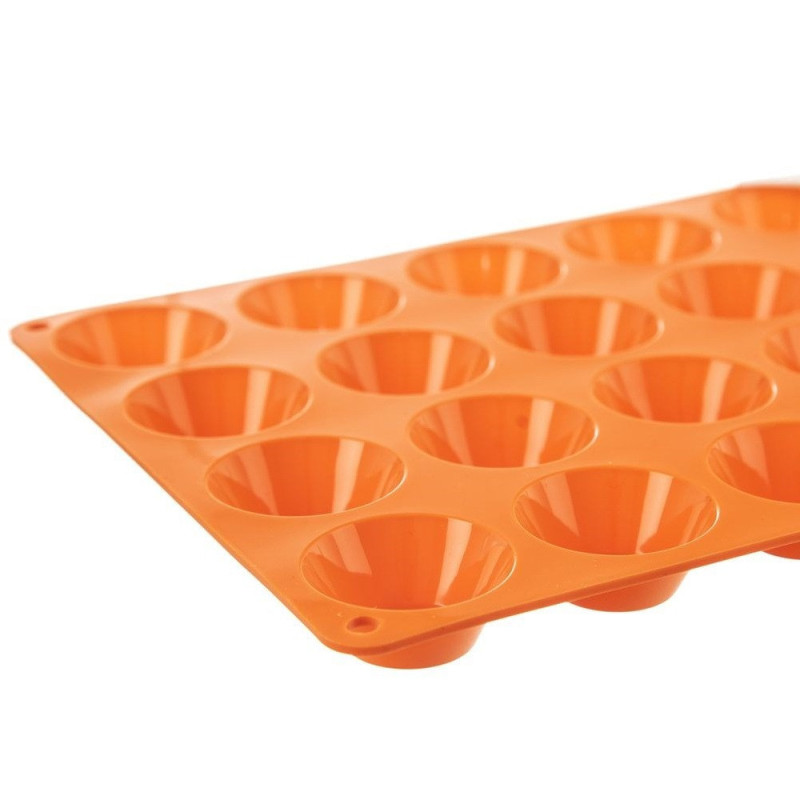Forma do muffinek  SILLINIE POMARAŃCZOWA 20 SZTUK