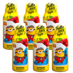 6x Syrop FruttaMax MALINA LIGHT 500 ml