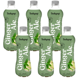 6x Syrop SODAPOP Bar-Edition Ginger 500ml