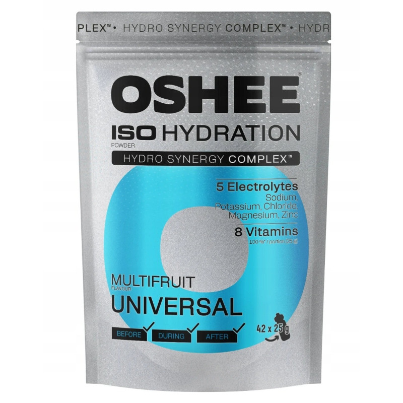 Proszek OSHEE ISO HYDRATION POWDER MULTIFRUIT 1050g