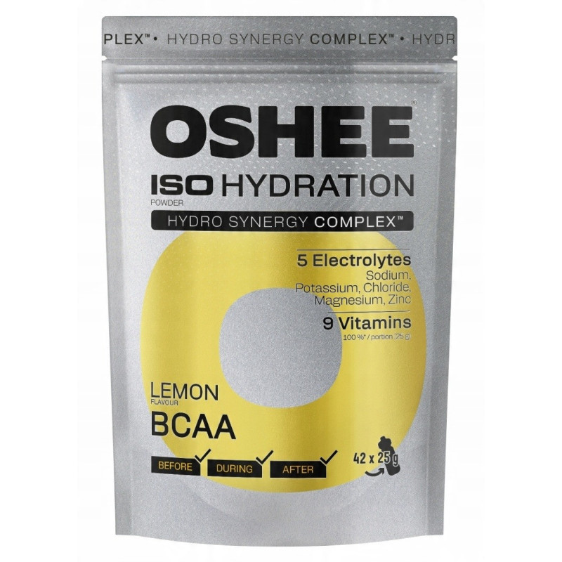 Proszek OSHEE ISO HYDRATION POWDER LEMON 1050g