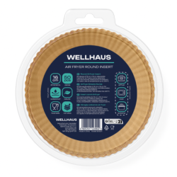 WELLHAUS Wkład do frytkownicy Air Fryer Okrągły 16cm x50sztuk