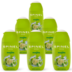 6x Syrop SPINEL SODA MOJITO 65ml
