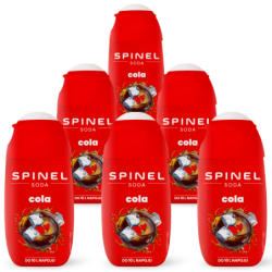 6x Syrop SPINEL SODA COLA 65ml