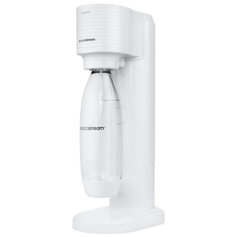 Saturator SodaStream Gaia White Jedna butelka + Butelki SodaStream 3x Czarna 1L Fuse + bolero