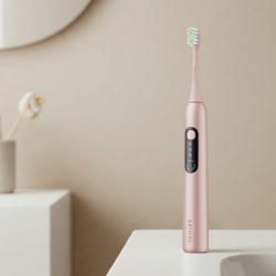 Szczoteczka SpinelCare SmileOn Pink + 4 końcówki białe