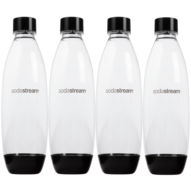 Saturator SodaStream Art Czarny + Butelki SodaStream 3x Czarna 1L Fuse + Bolero Sticks Zestaw 6 szt.