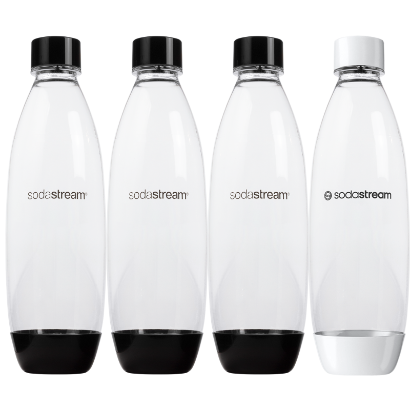 Saturator SodaStream Art White + Butelki SodaStream 3x Czarna 1L Fuse + Bolero Sticks Zestaw 6 szt.