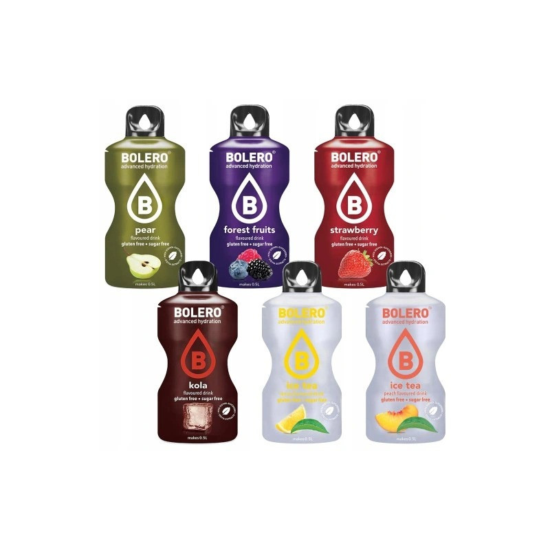 Saturator SodaStream Art White + Butelki SodaStream 3x Czarna 1L Fuse + Bolero Sticks Zestaw 6 szt.