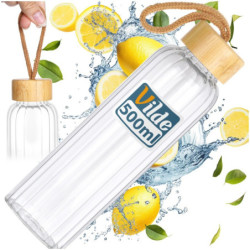 Butelka szklana na wodę 500ml