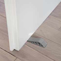 Stoper do drzwi szary 12x3x2,7 cm