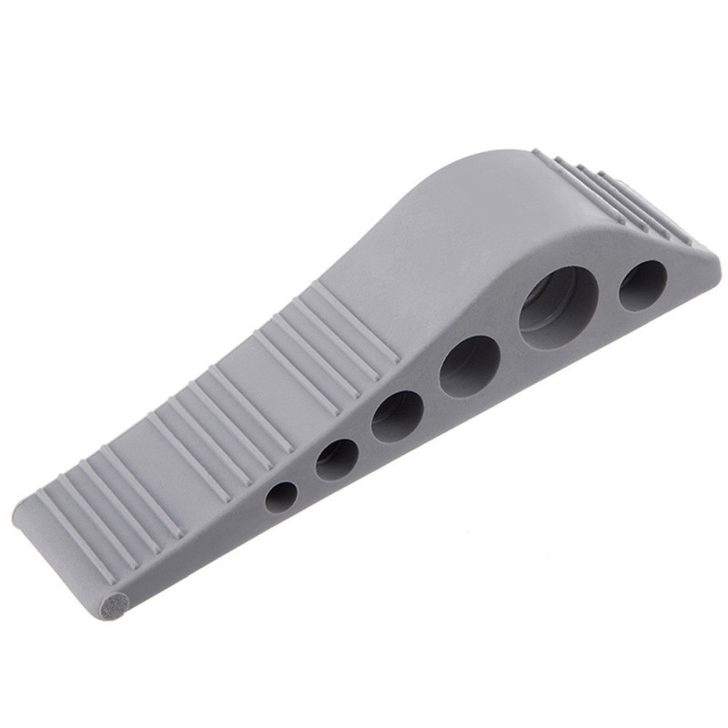 Stoper do drzwi szary 12x3x2,7 cm