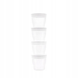 Canpol babies Pojemniki do przechowywania mleka / pokarmu 4 szt. (180 ml)